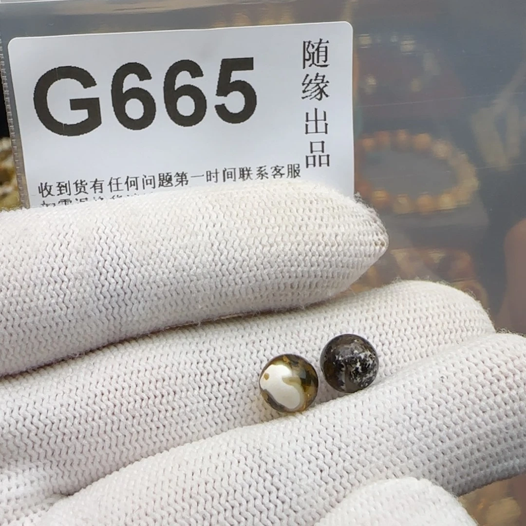 琥珀未镶嵌裸石7尺寸福利奥利奥