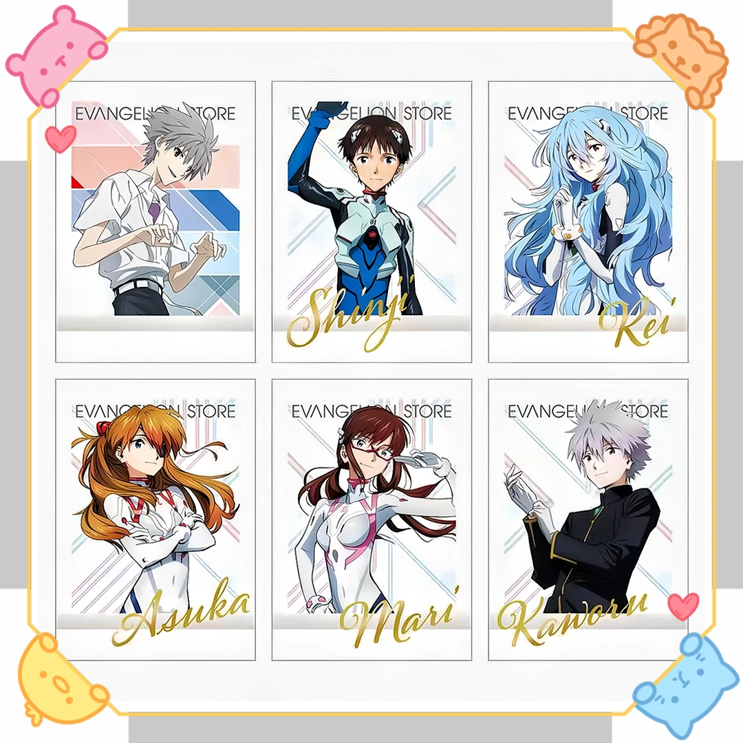 正版日谷 EVA新世纪福音战士周年拍立得收藏相卡盲盒(一包3张)