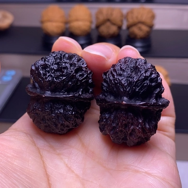 把件文玩核桃麒麟地闷22