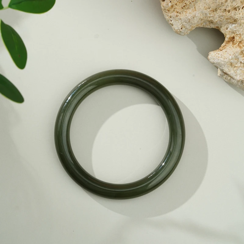 POTALA PALACE/布达拉宫湖水绿和田玉手镯