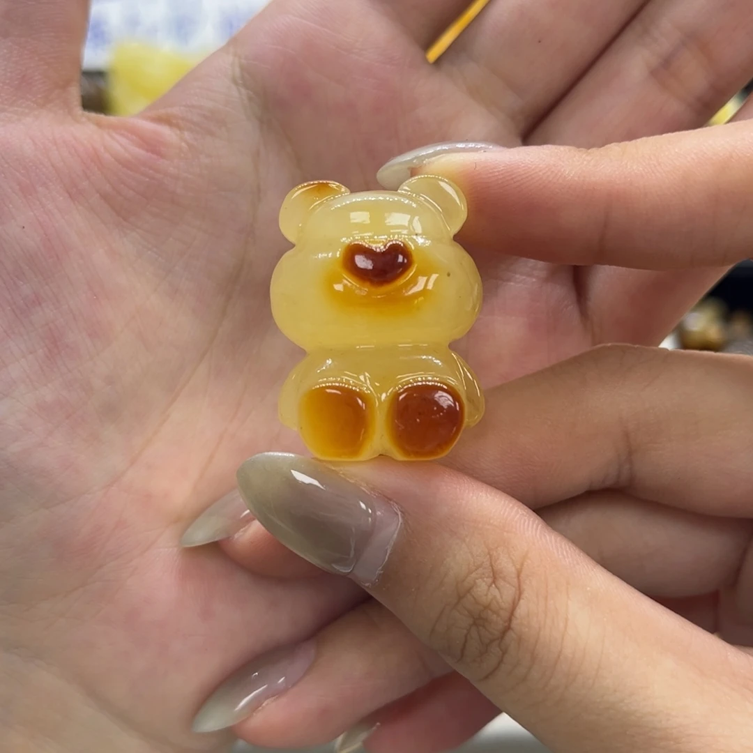琥珀未镶嵌颈饰天然琥珀