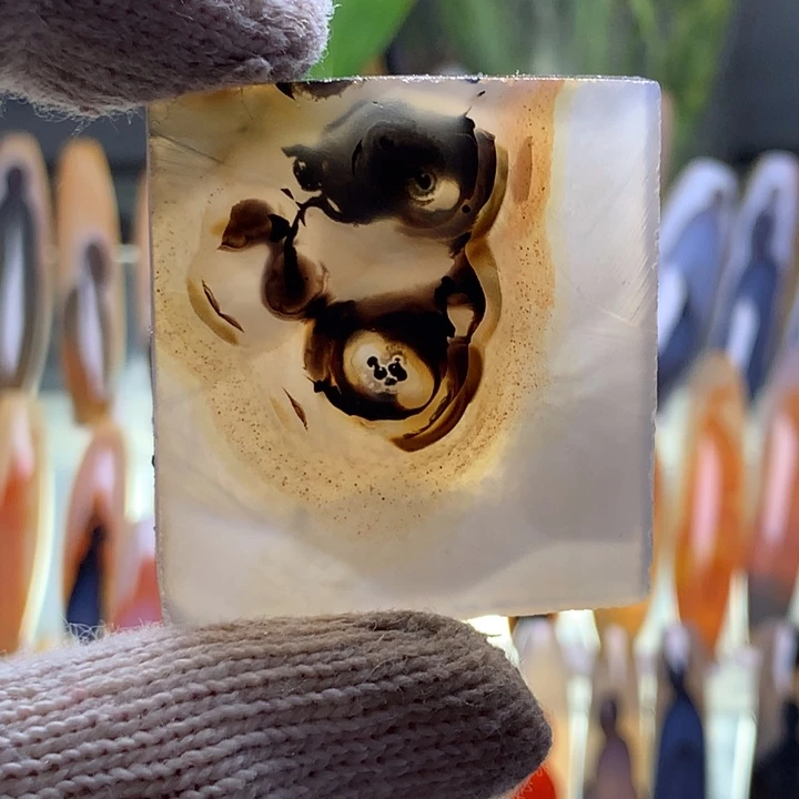 未镶嵌玛瑙/玉髓珠宝半成品94