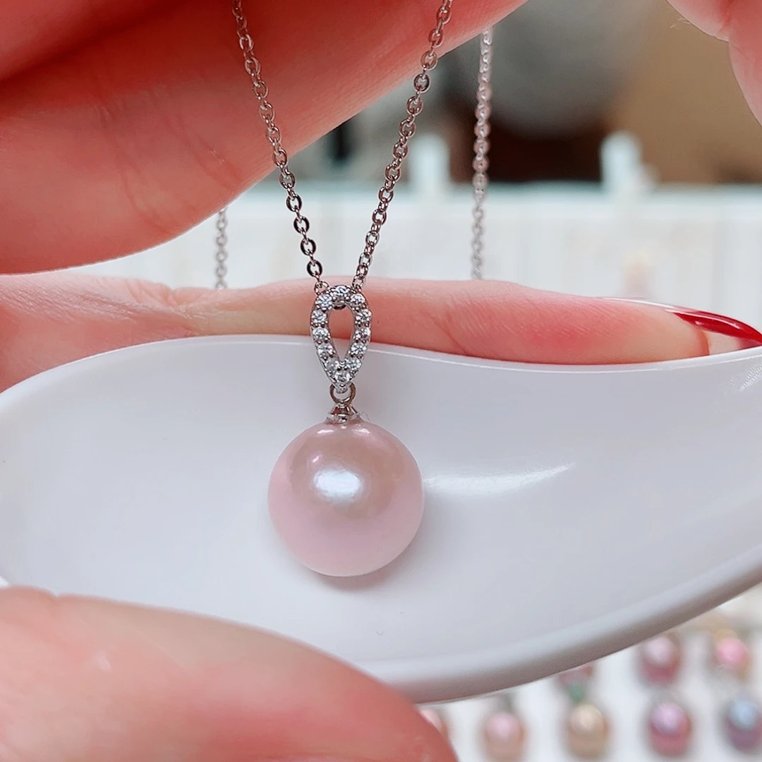 淡水珍珠合金吊坠(赠链)