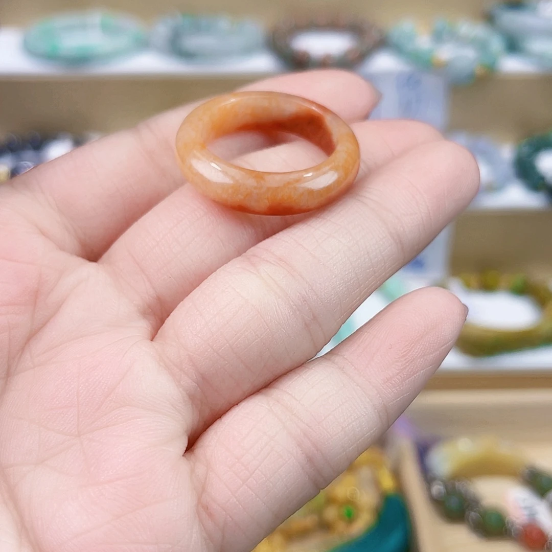 翡翠未镶嵌手链戒指