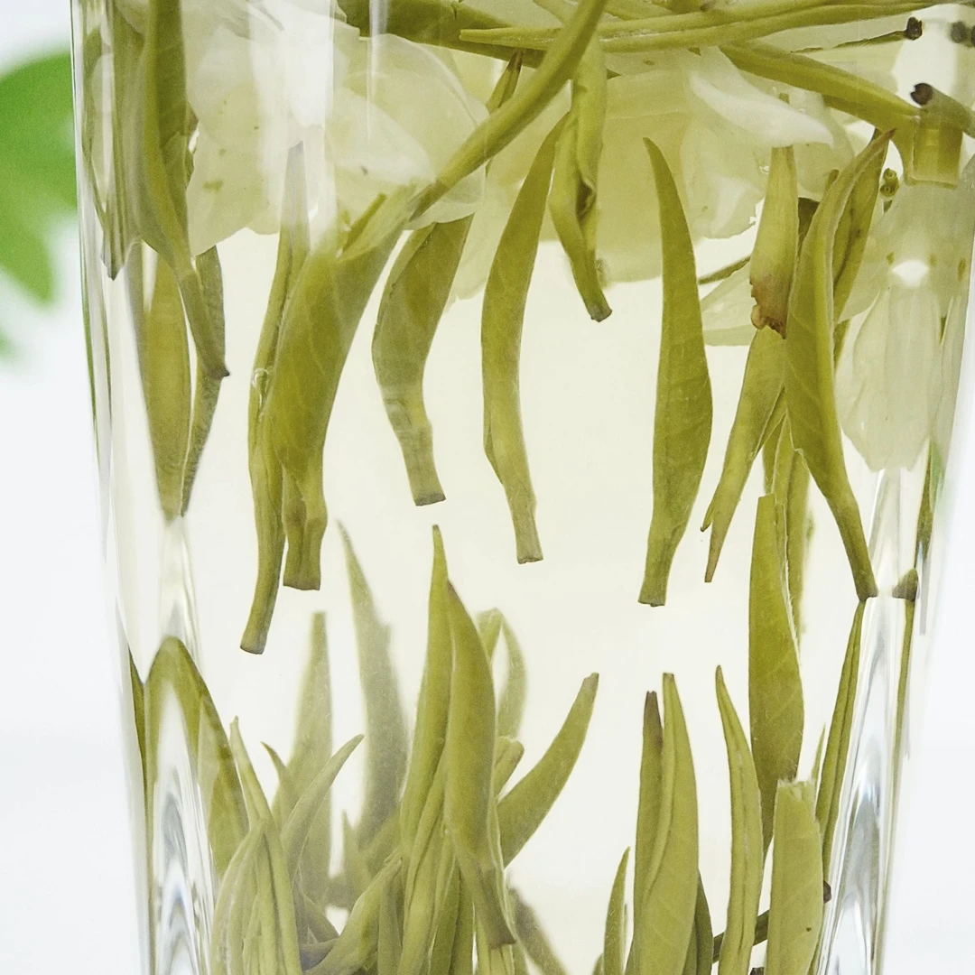 雅安花茶兰雪茉莉银针瓢雪新茶芽尖茶