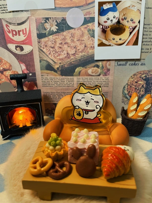 【直播间下单】（偏远拍）chiikawa吉伊卡哇二创冰箱贴大小立牌