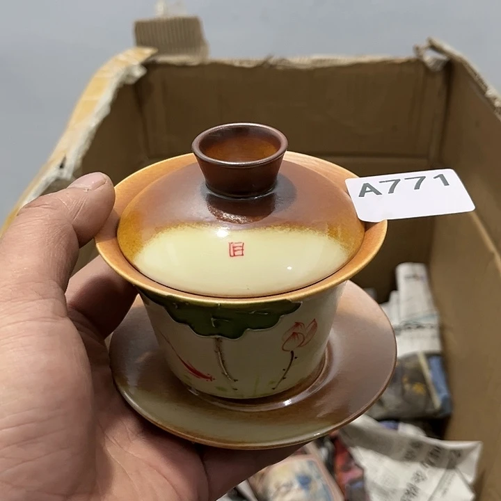 茶具默认微瑕瓷器、茶具、壶、摆件，介意勿拍