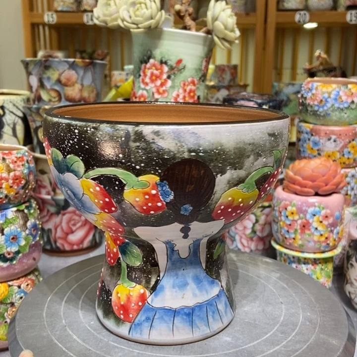 景德镇艺术手绘作品