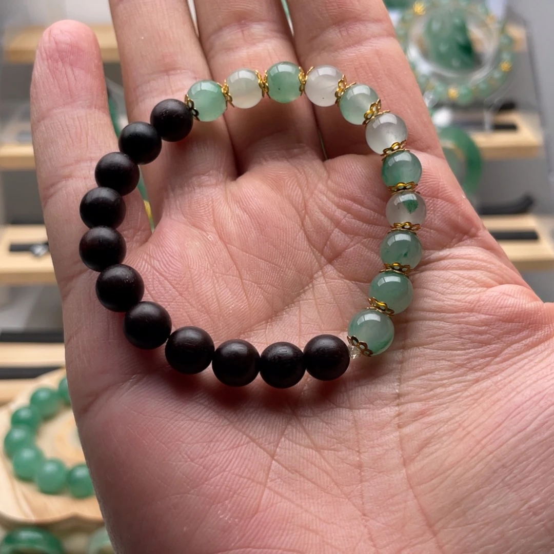 石英质玉合金手链