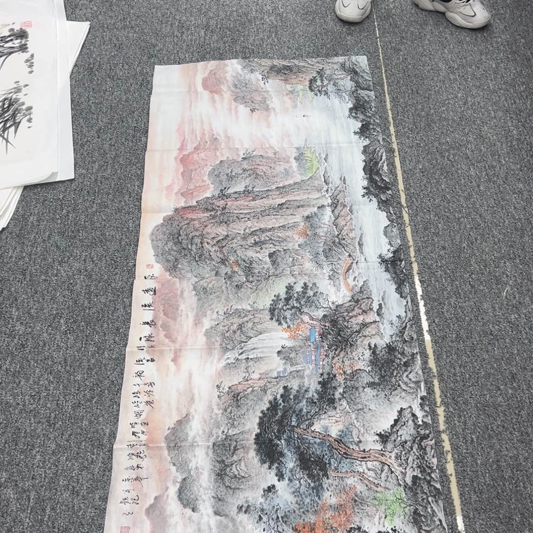 国画卖字画的小老板