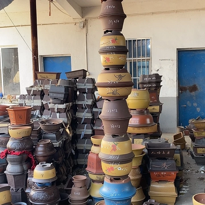 紫砂花盆宜兴紫砂