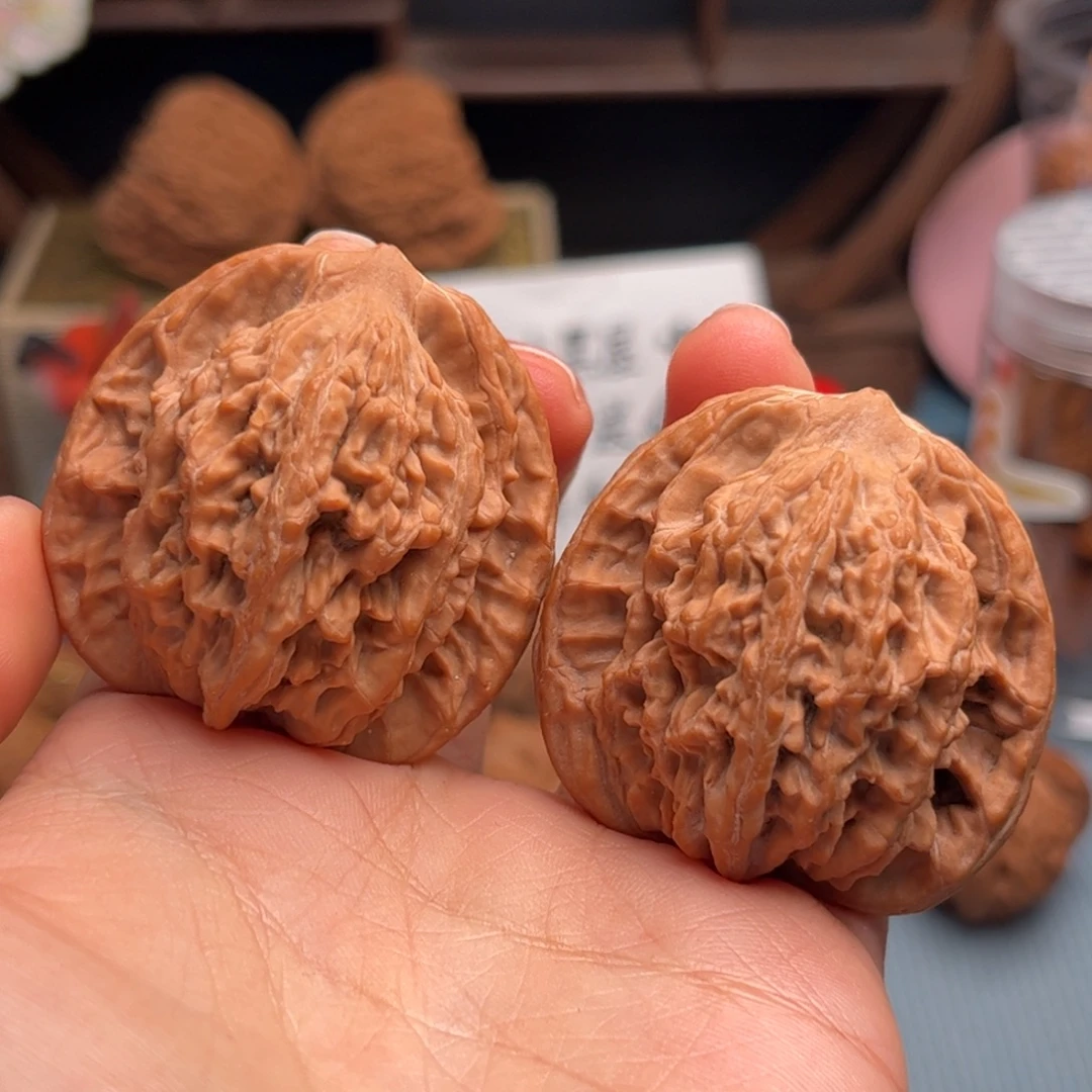 把件文玩核桃麦穗虎头41