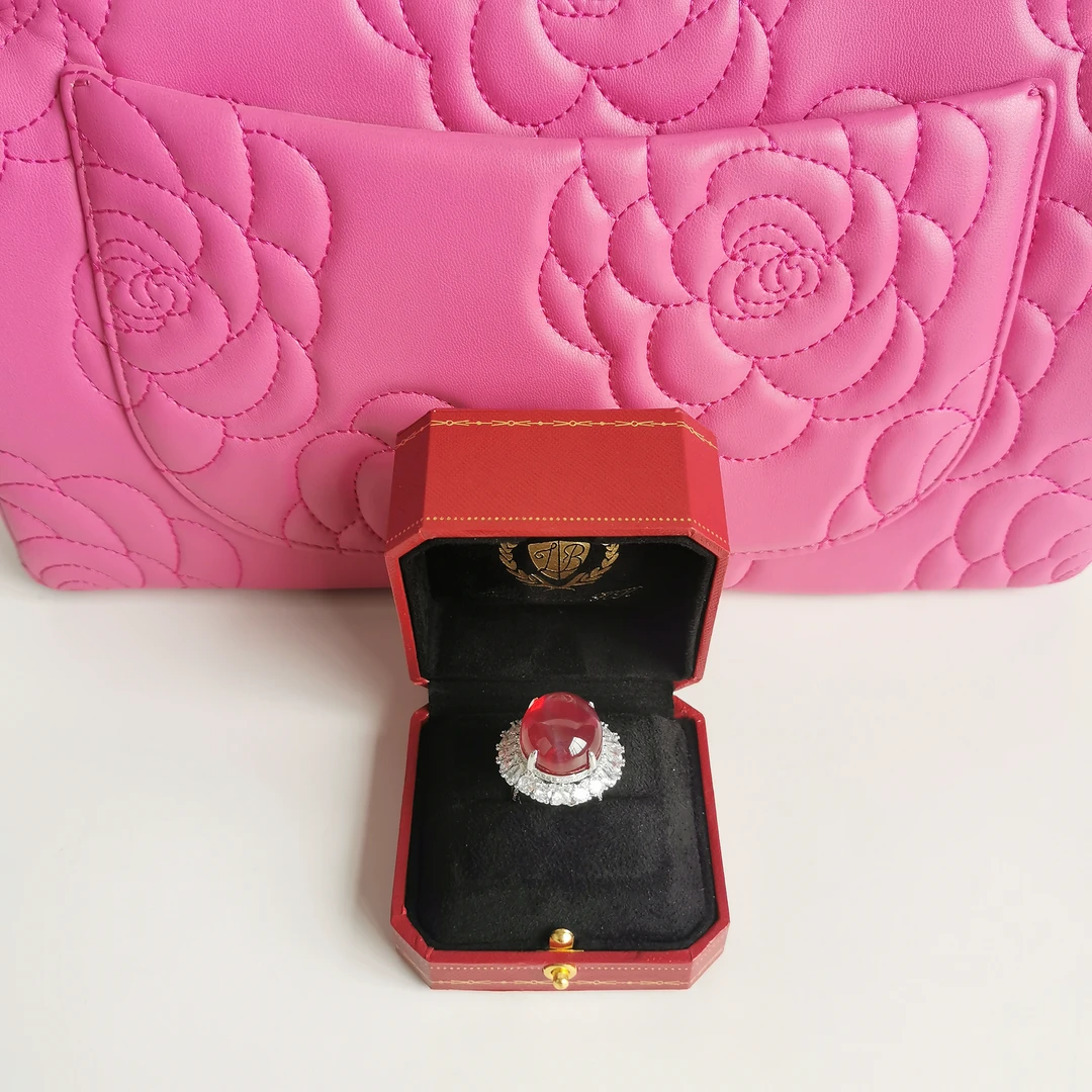 4383戒指--红--精工红戒指赠礼盒