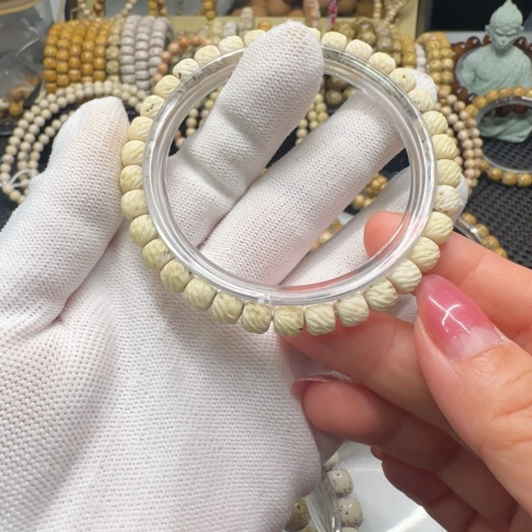 大***咸星月菩提手串海南星月菩提精工龙须