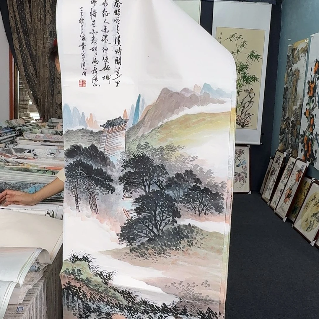 纯手绘的好看作品