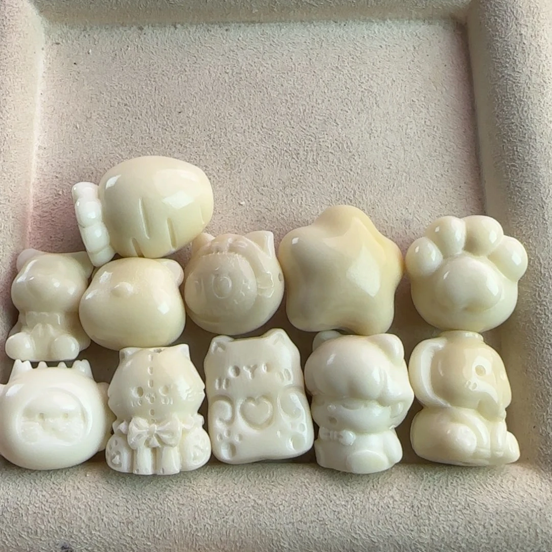 菩提根/象牙果手串微瑕疵11颗混组合4