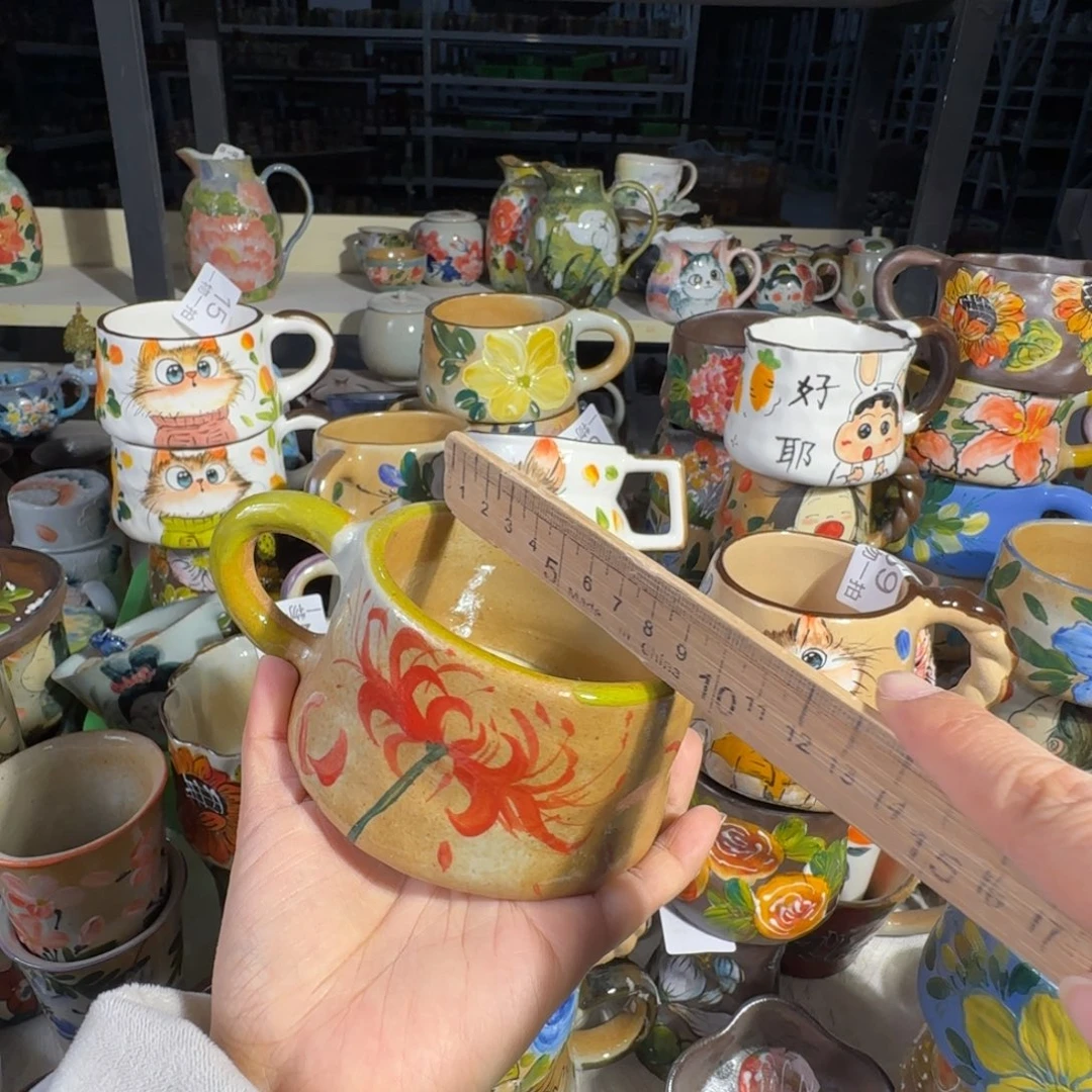 紫砂景德镇手工陶瓷釉下彩正品75