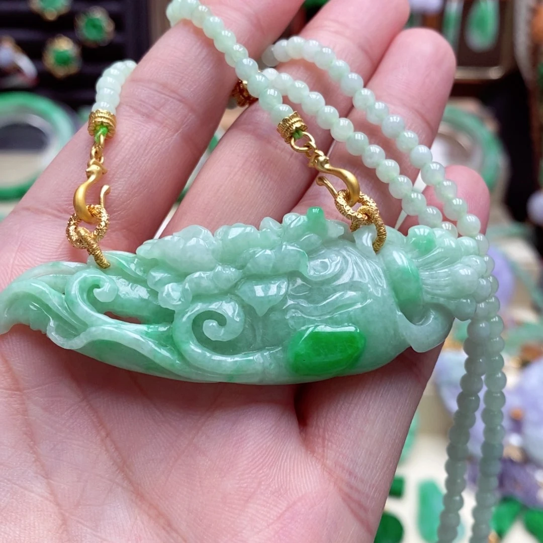颈饰未镶嵌翡翠翡翠吊坠