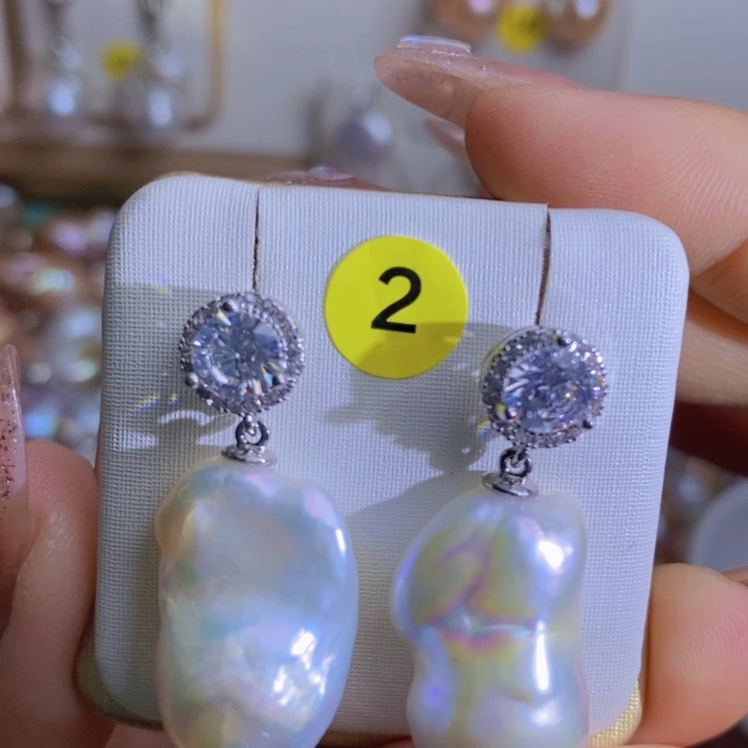 【闪购商品】淡水珍珠天然淡水珍珠合金