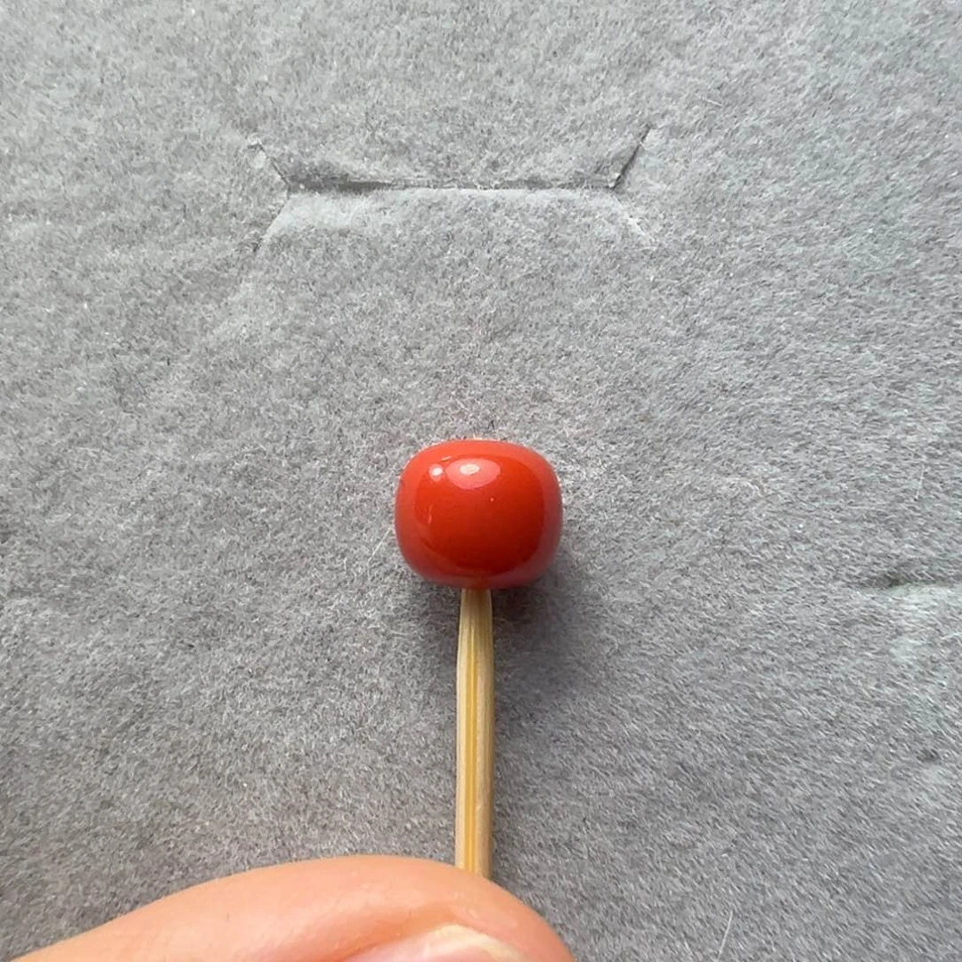 南红玛瑙珠子未镶嵌微**初