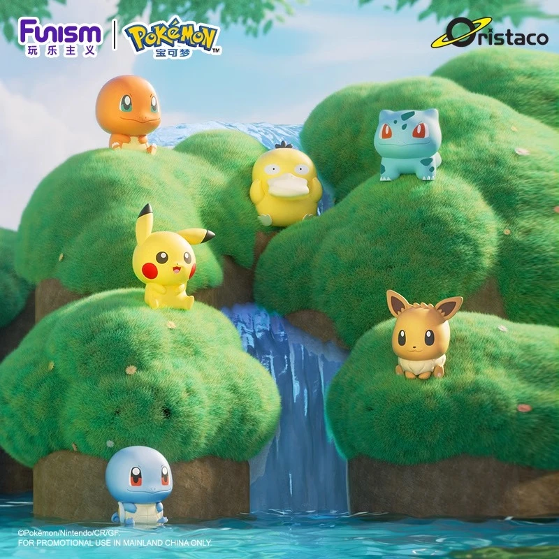 七七【拆盒】小小奇遇系列宝可梦摆件第一弹（许愿）潮玩盲盒代拆