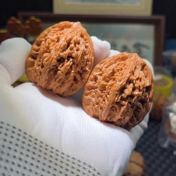 吊坠文玩核桃虎头42