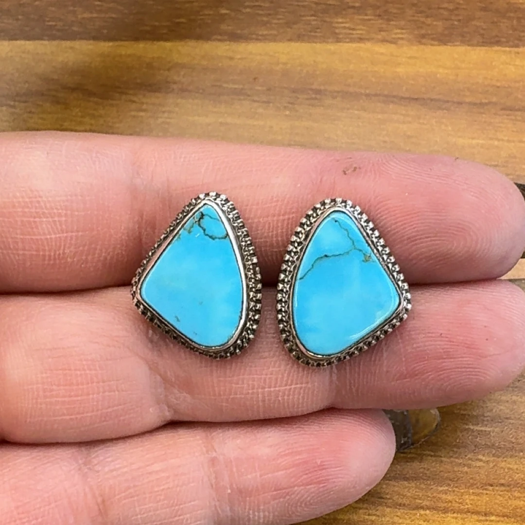 925银银制品 925银耳钉