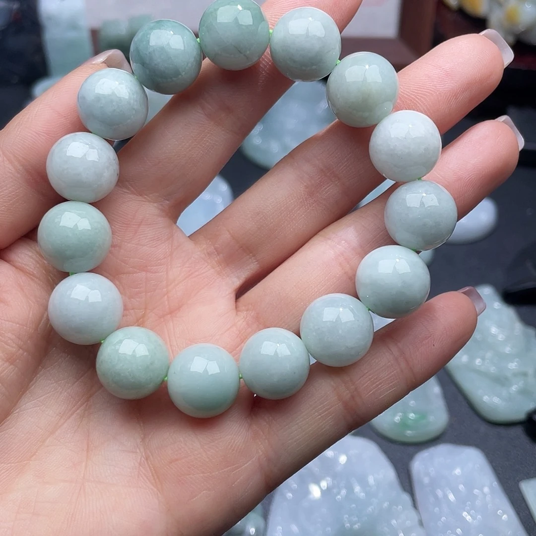 翡翠未镶嵌颈饰卡13