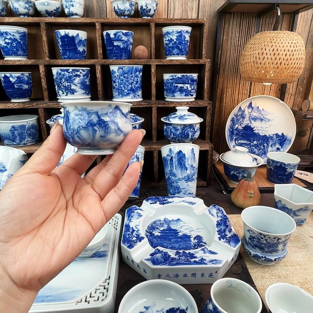 瓷片一笔一墨 叩玉山房