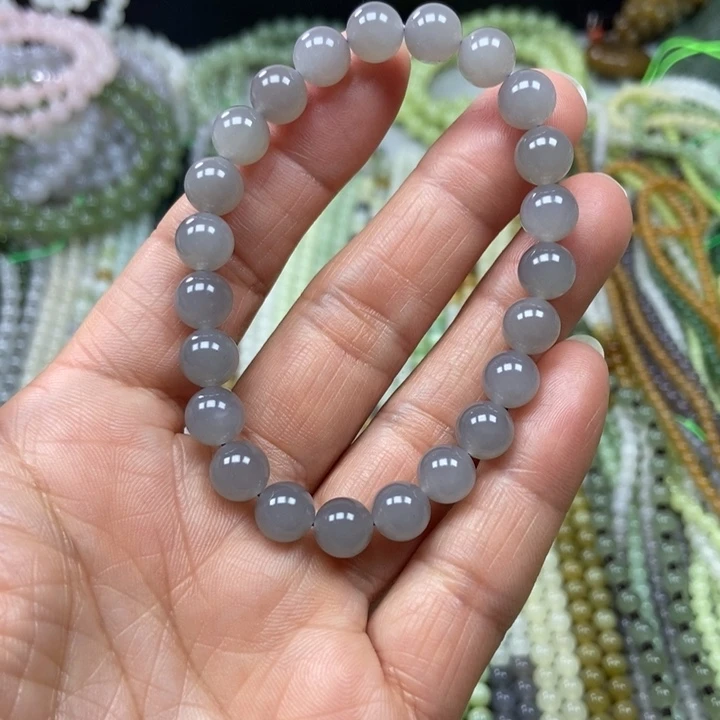 和田玉未镶嵌手链8