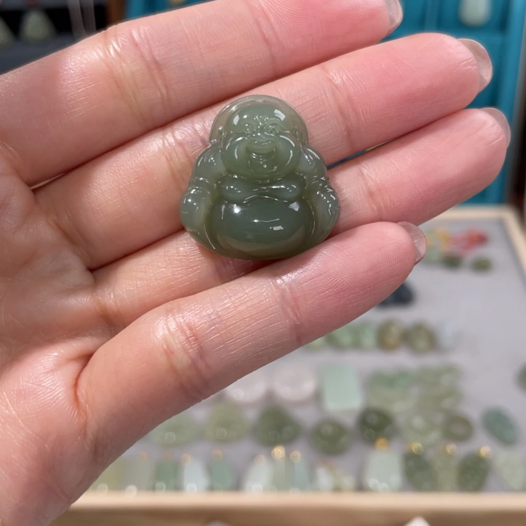 和田玉吊坠(不含链)未镶嵌