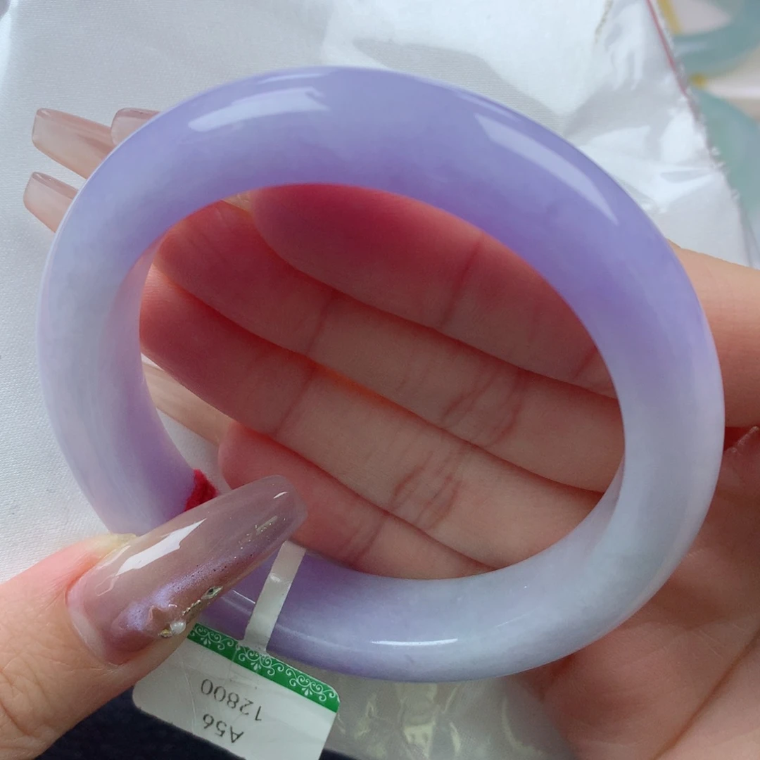 未镶嵌手镯翡翠缅甸天然翡翠A货56.8