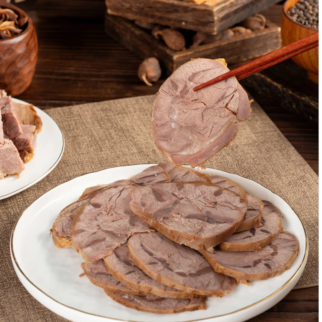 牛爷俩原味五香酱牛肉开袋即食传统卤煮有嚼劲