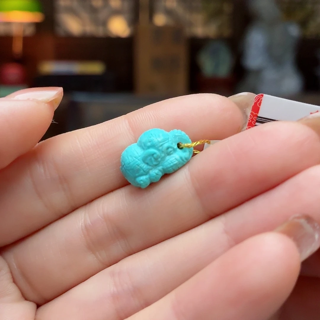 未镶嵌绿松石珠宝奇石