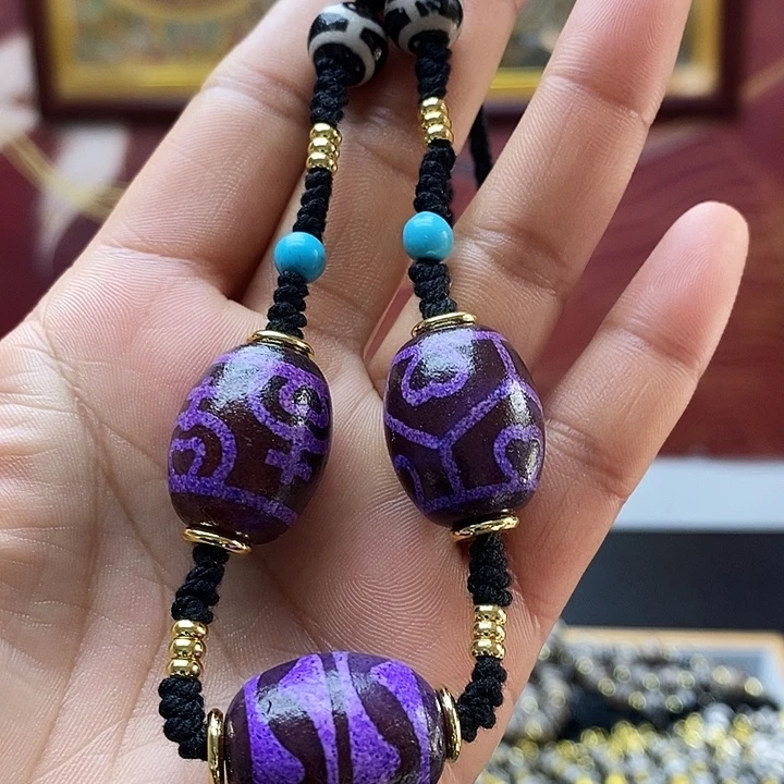 玛瑙/玉髓合金颈饰
