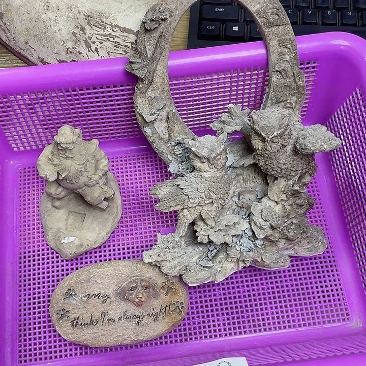 摆件k***l孤品老货微瑕瓷