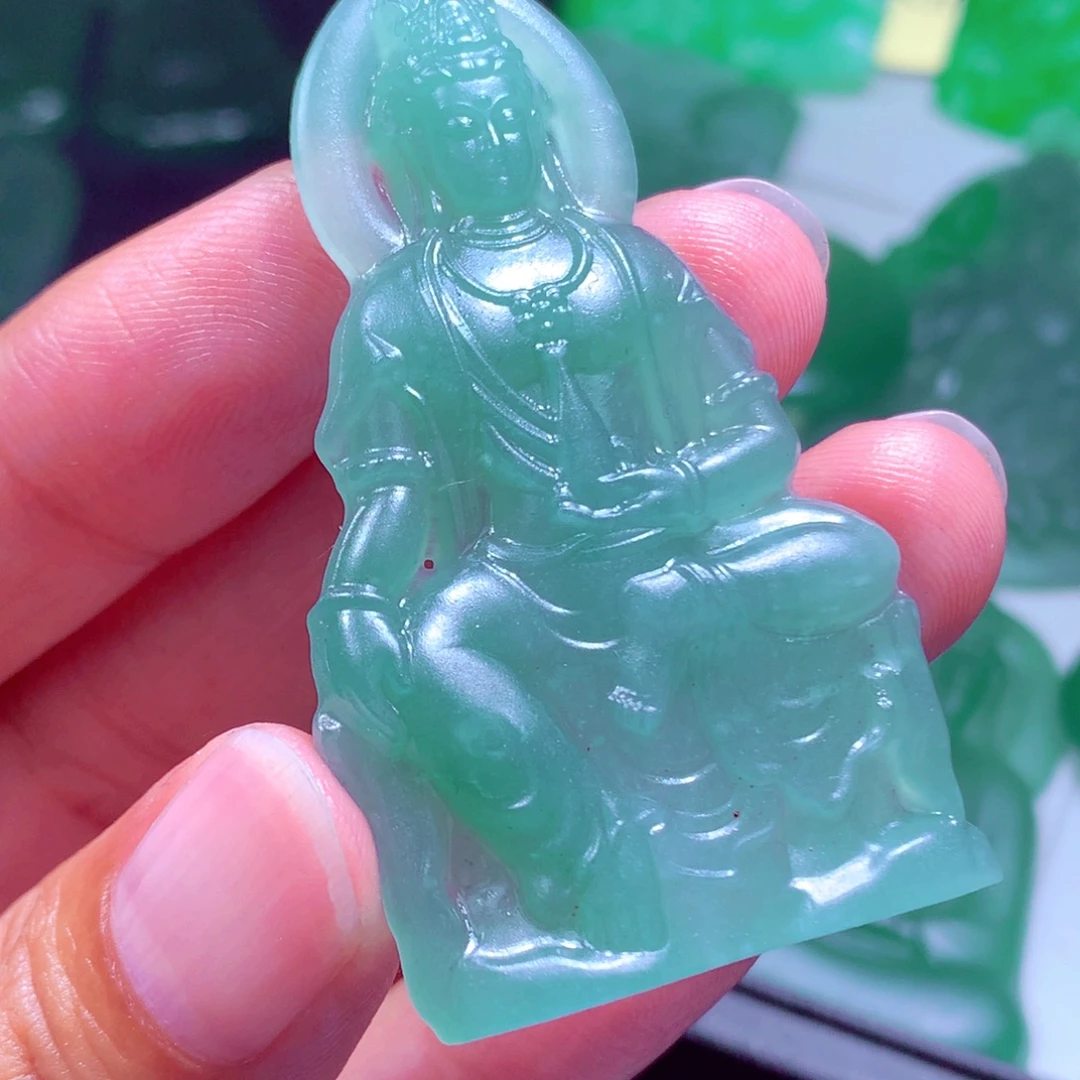 开***饭定制翡翠未镶嵌天然