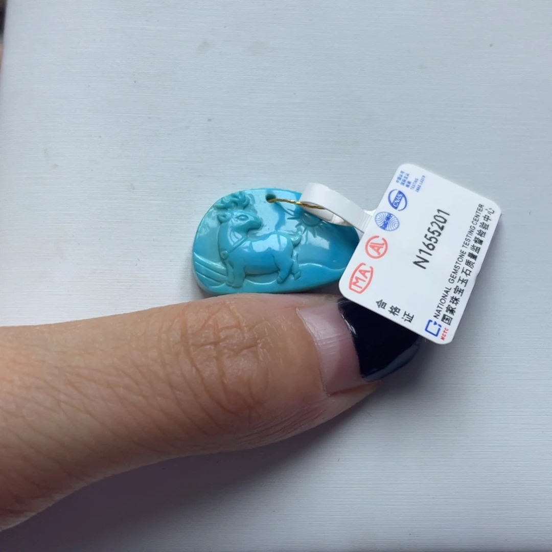 未镶嵌绿松石珠宝奇石