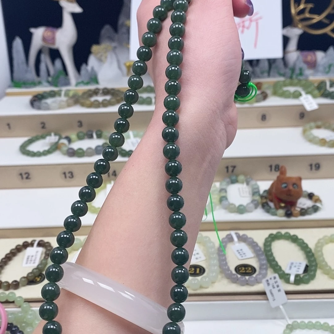 未镶嵌手串和田玉雪****恼