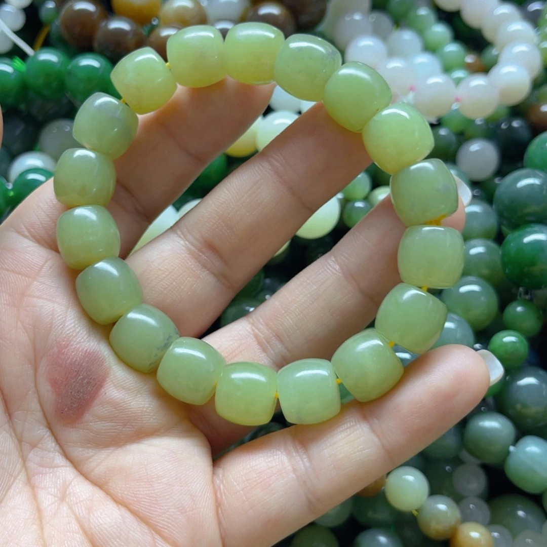 和田玉手链未镶嵌