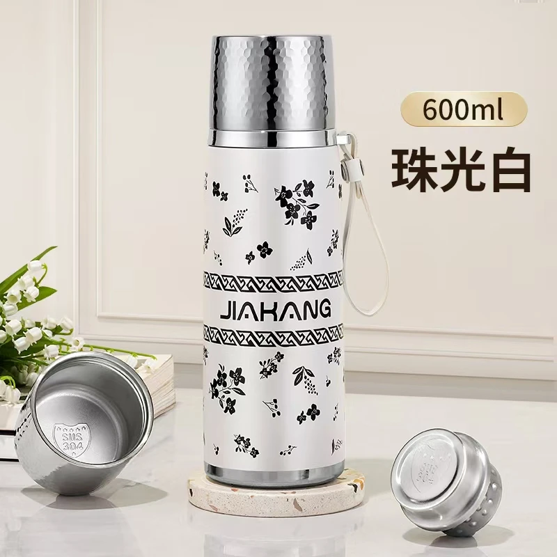 加康新款简约轻奢子弹头保温杯