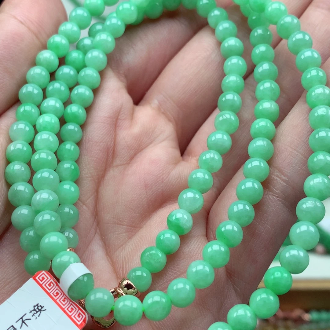 翡翠未镶嵌手链翡翠