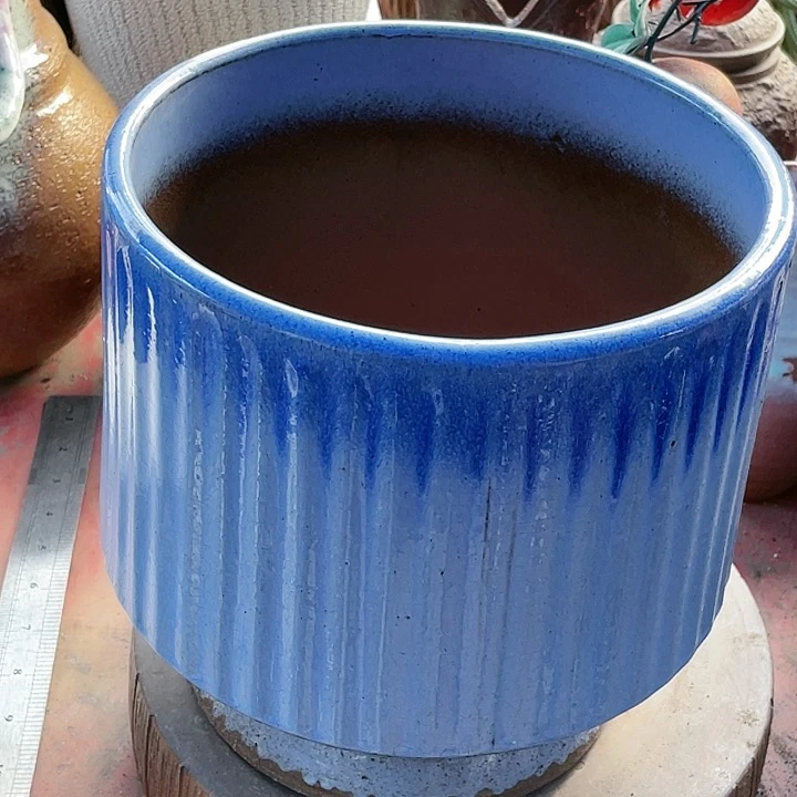 紫砂花盆瑕疵22.22花盆
