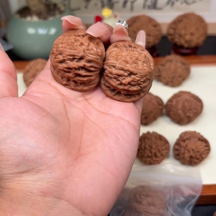 把件文玩核桃无**比全品磨盘38