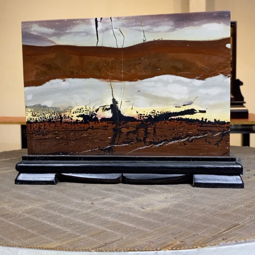 【闪购商品】广西国画石草花石