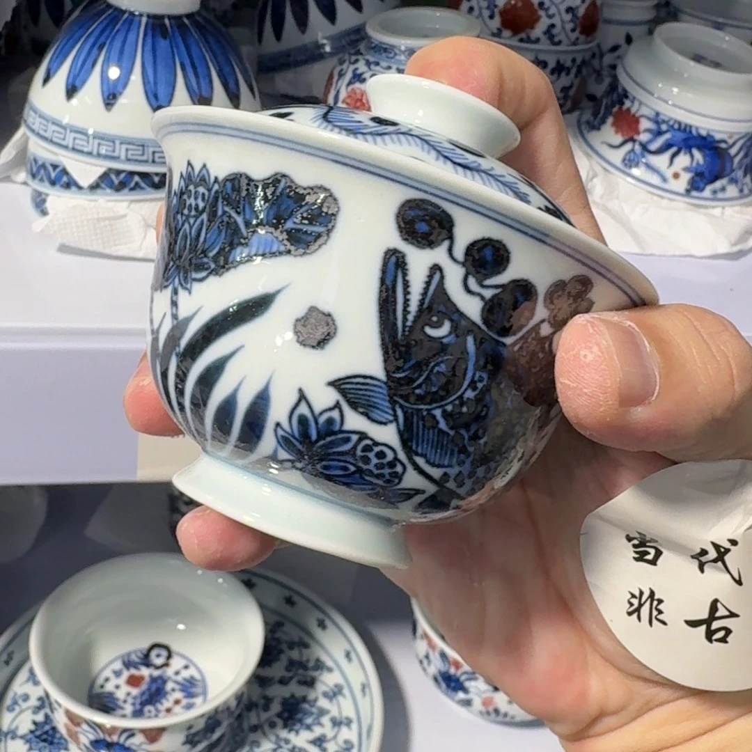 摆件瓷瓷言所老曹甄选好瓷微瑕