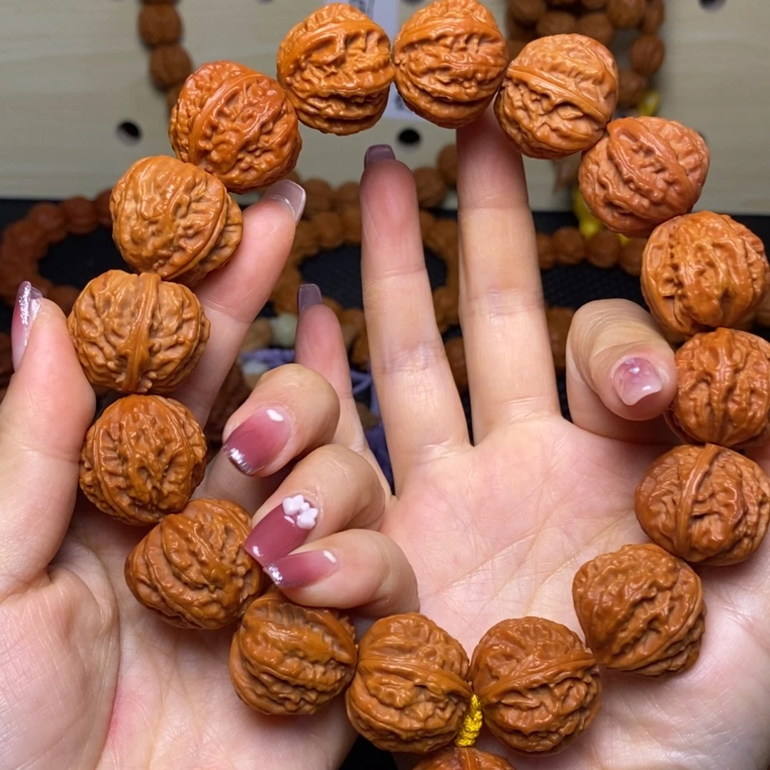 文玩核桃手串八棱手持