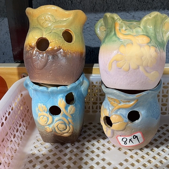 瑕疵粗陶花盆瑕疵