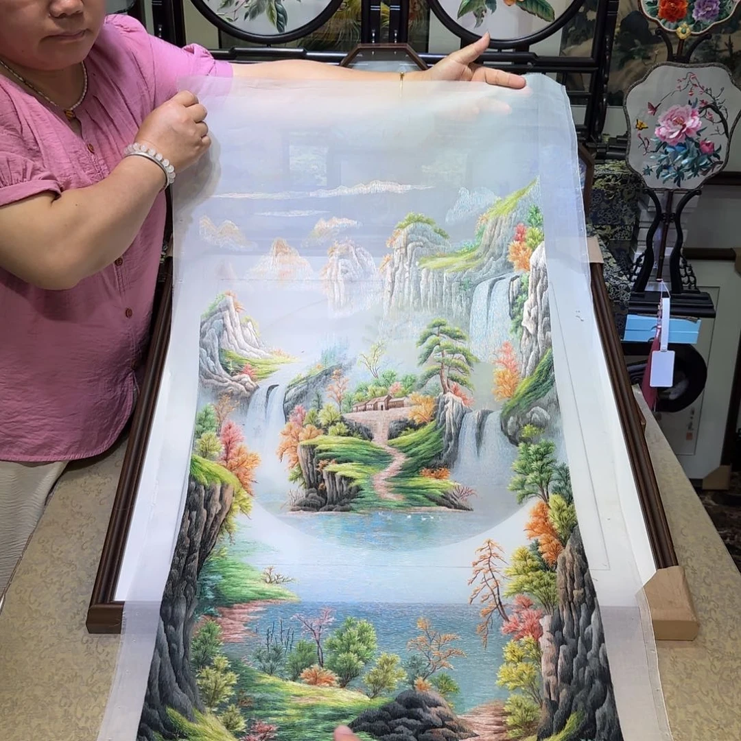 刺绣刺绣工艺精湛独特设计理念