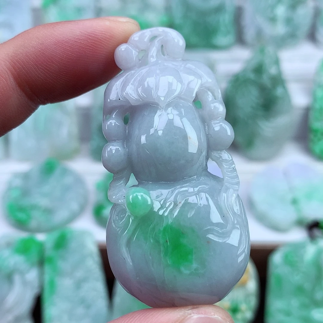 翡翠未镶嵌颈饰翡翠吊坠